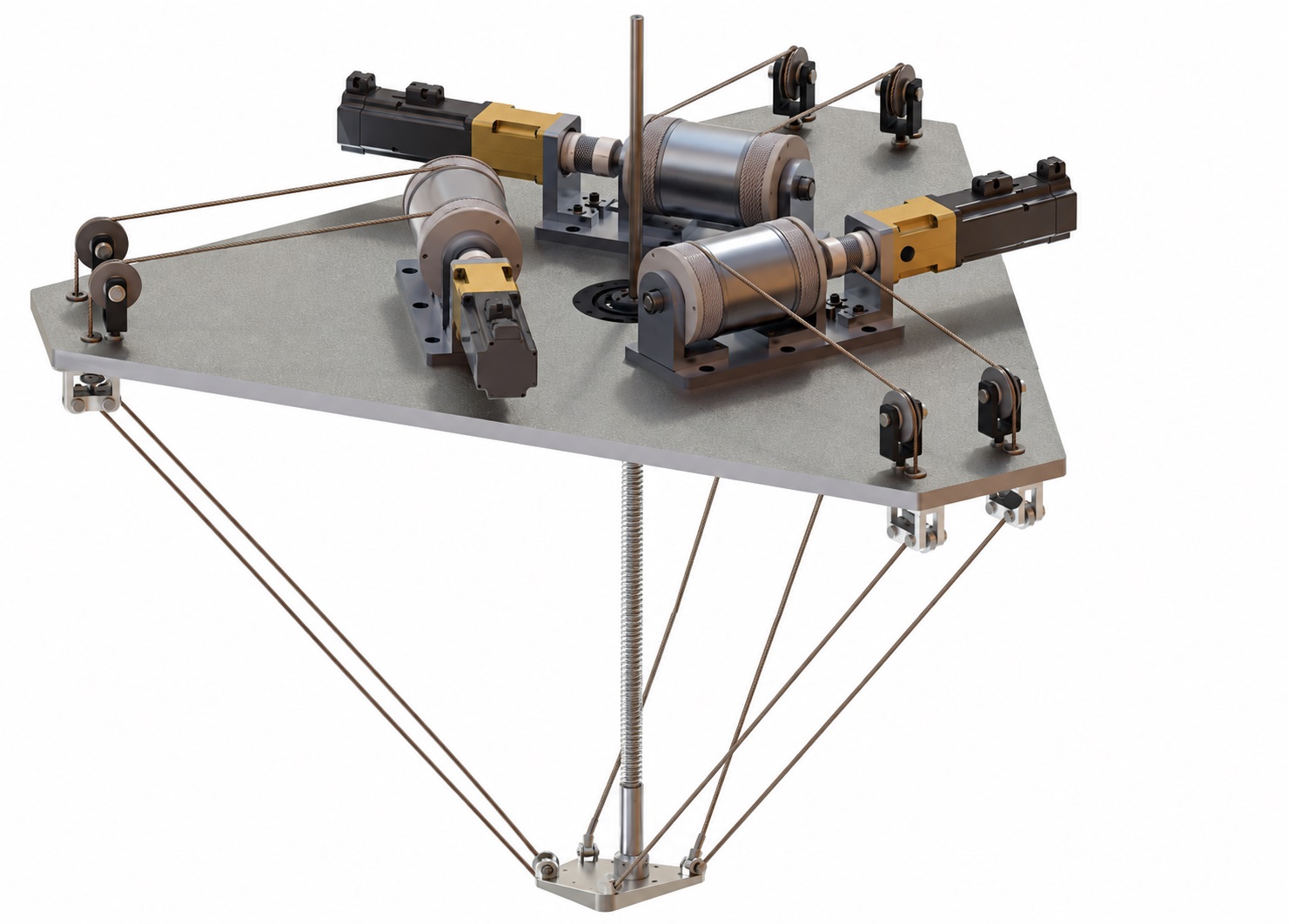 High-speed cable-driven parallel robot